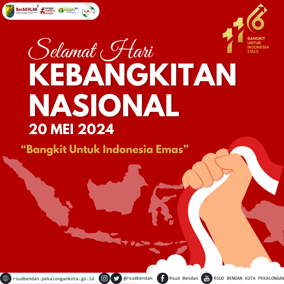 SELAMAT HARI KEBANGKITAN NASIONAL KE-116 20 MEI 2024