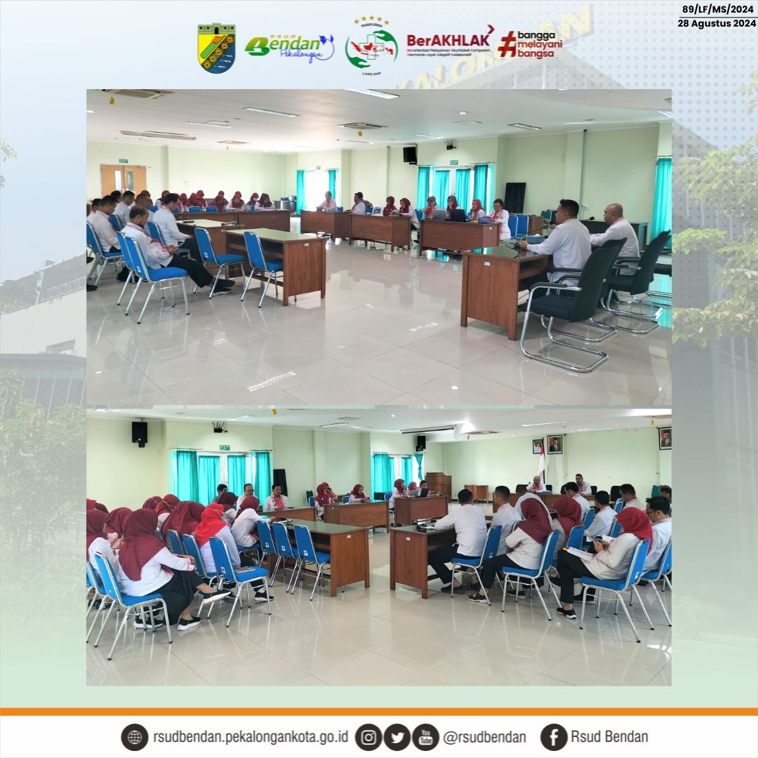 MORNING REPORT RSUD BENDAN KOTA PEKALONGAN