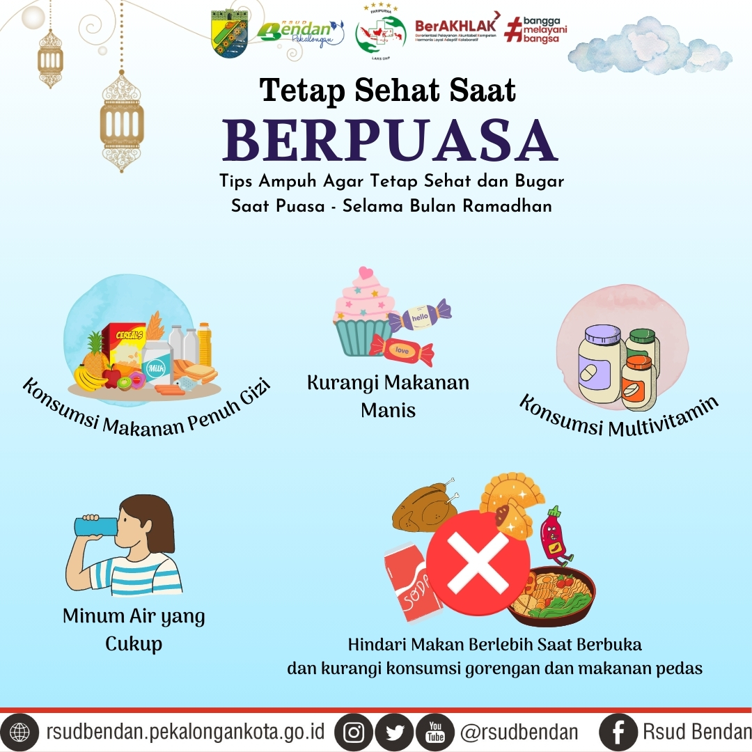 TETAP SEHAT DAN BUGAR SELAMA PUASA