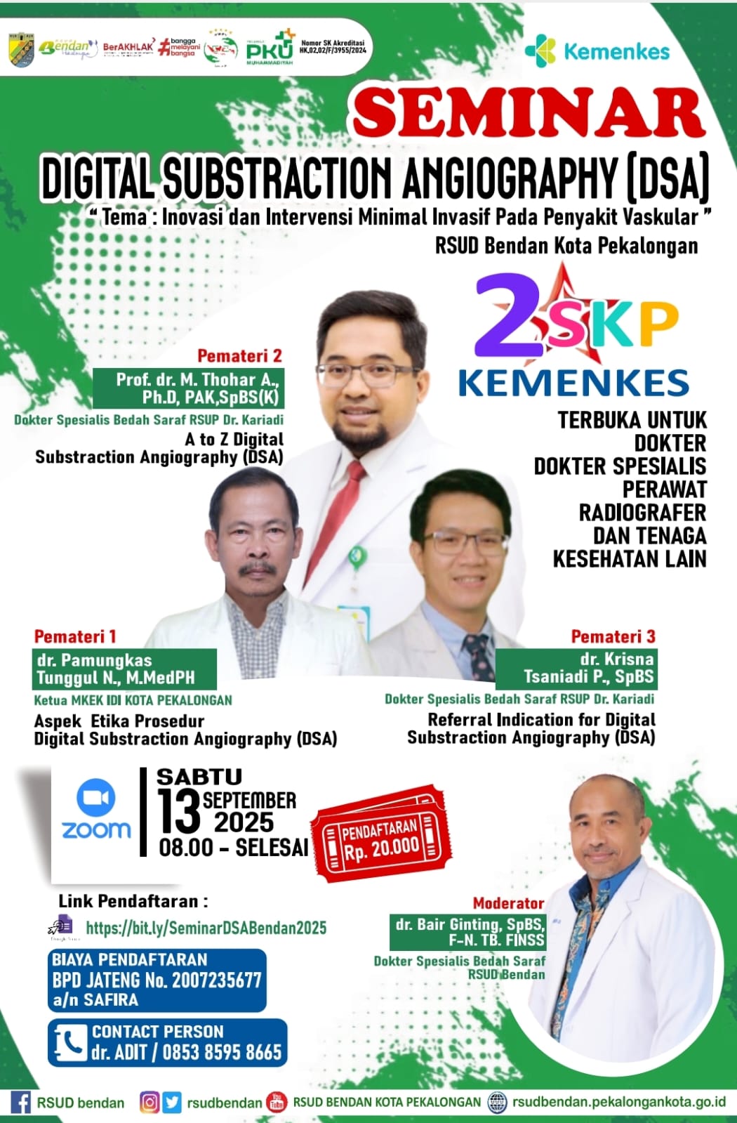 SEMINAR DSA RSUD BENDAN KOTA PEKALONGAN