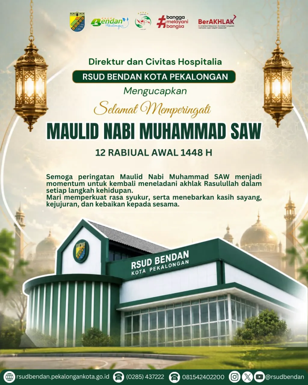 SELAMAT MEMPERINGATI MAULID NABI MUHAMMAD SAW