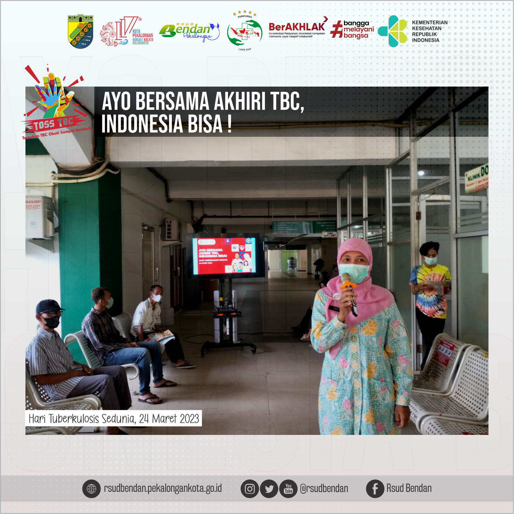 Hari Tuberkulosis Sedunia Rumah Sakit Umum Daerah Bendan Kota Pekalongan Website Resmi Rumah