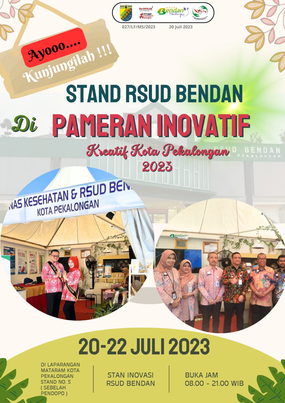 Pameran Inovasi Dan Kreatifitas Kota Pekalongan Tahun 2023 Rumah 